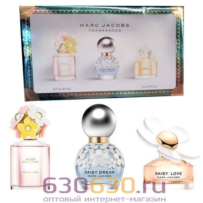 Парфюмерный набор Marc Jacobs Fragrances 3*30 ml