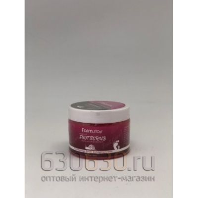 Отшелушивающий крем-скраб для ног с коллагеном Farm stay Foot Scrub Snail 150g