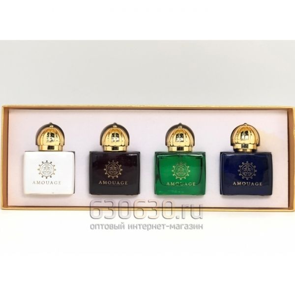 Подарочный набор Amouage "Miniature For Woman" 4х30 мл