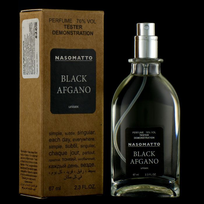 Мини тестер Nasomatto "Black Afgano Extrait de Parfum" (ОАЭ) 67 ml