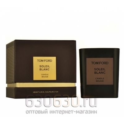 Ароматическая свеча для дома Tom Ford "Eau De Soleil Blanc" 200 gr