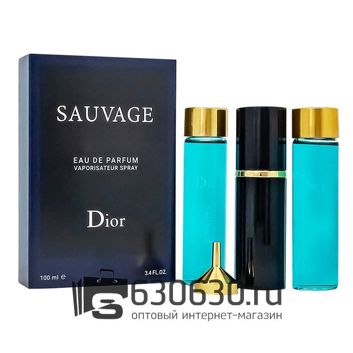 Christian Dior "Sauvage" 3 в 1