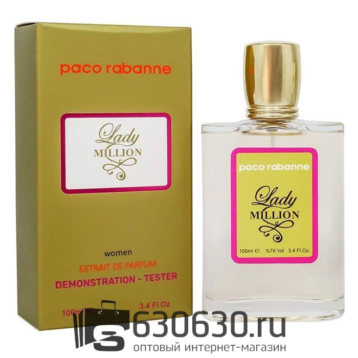 Tester Color Box Paco Rabanne "Lady Million" 100 ml