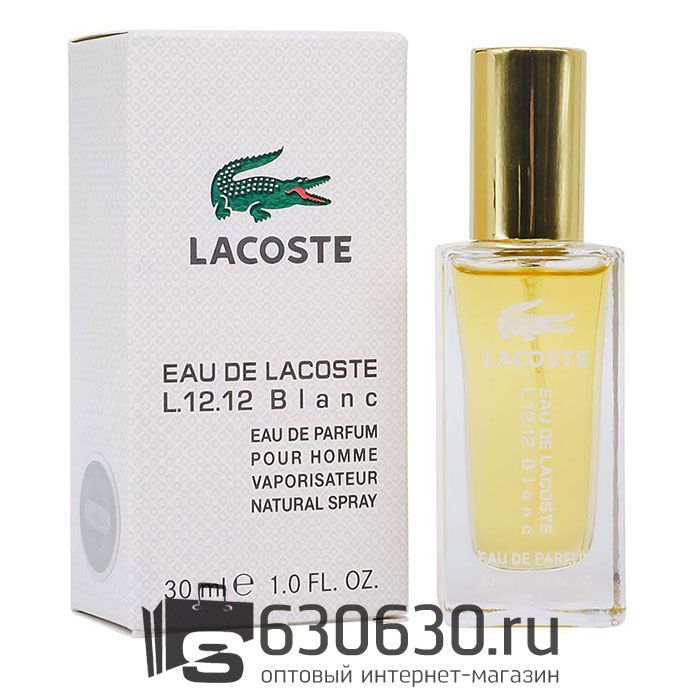 Мини парфюмерия Lacoste "Eau De Lacoste L.12.12 Blanc" EURO LUX 30 ml