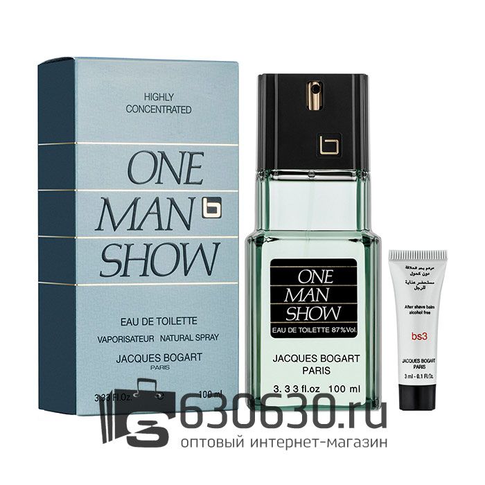 Eвро Jacques Bogart "One Man Show" EDT 100ml + Бальзам п/бритья 4.5 ml