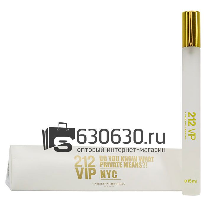 Ручка Carolina Herrera "212 VIP" 15 ml