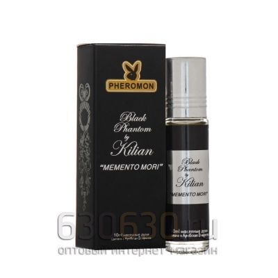 Масляные духи с феромонами "Black Phantom (Memento Mori) Eau De Parfum" 10 ml