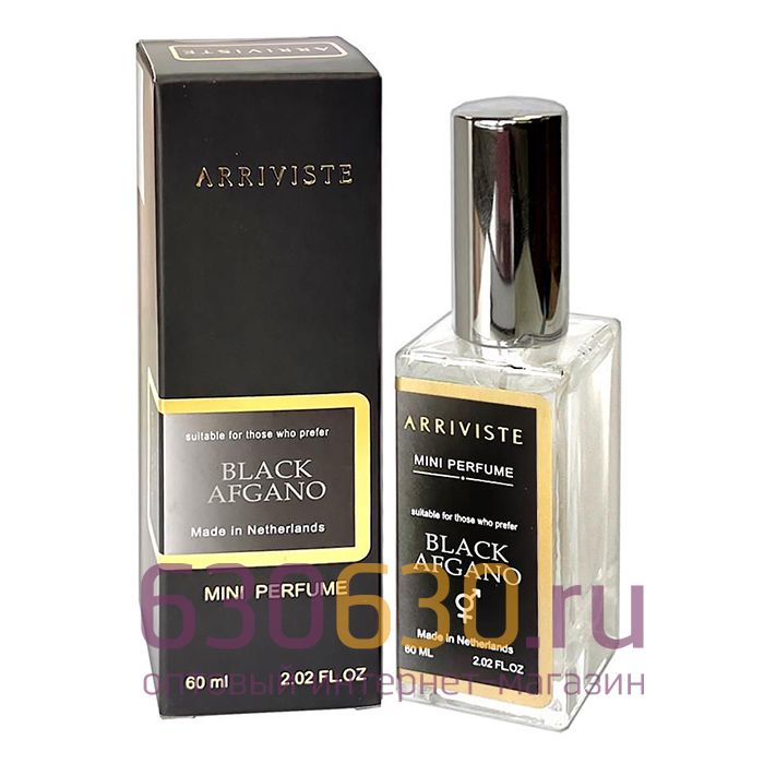 Мини-парфюм Arriviste Nasomatto "Black Afgano" 60 ml