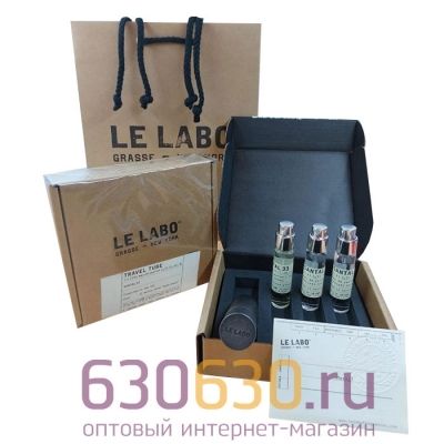 Парфюмерный набор Le Labo "Travel Tube Santal 33" 3x10 ml