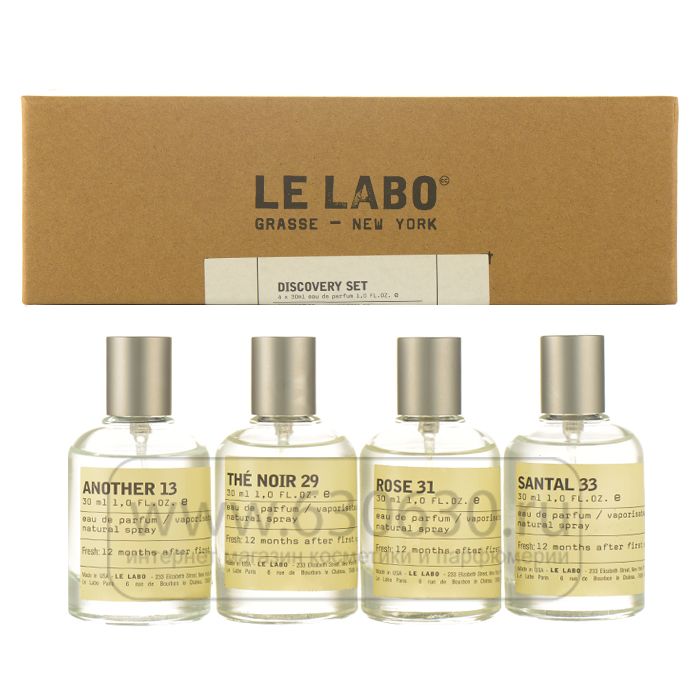 Парфюмерный набор Le Labo"Discovery Set" 4x30 ml NEW