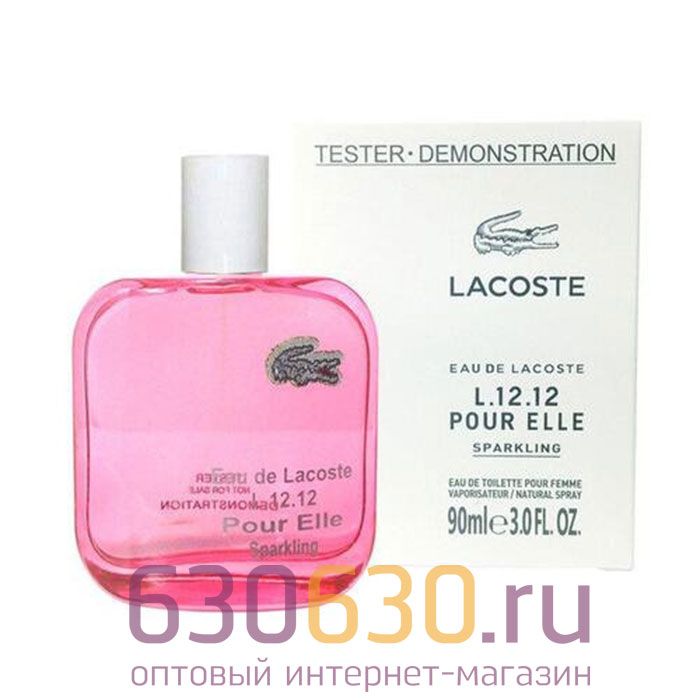 ТЕСТЕР Lacoste "Eau De Lacoste Pour Elle Sparkling" 90 ml