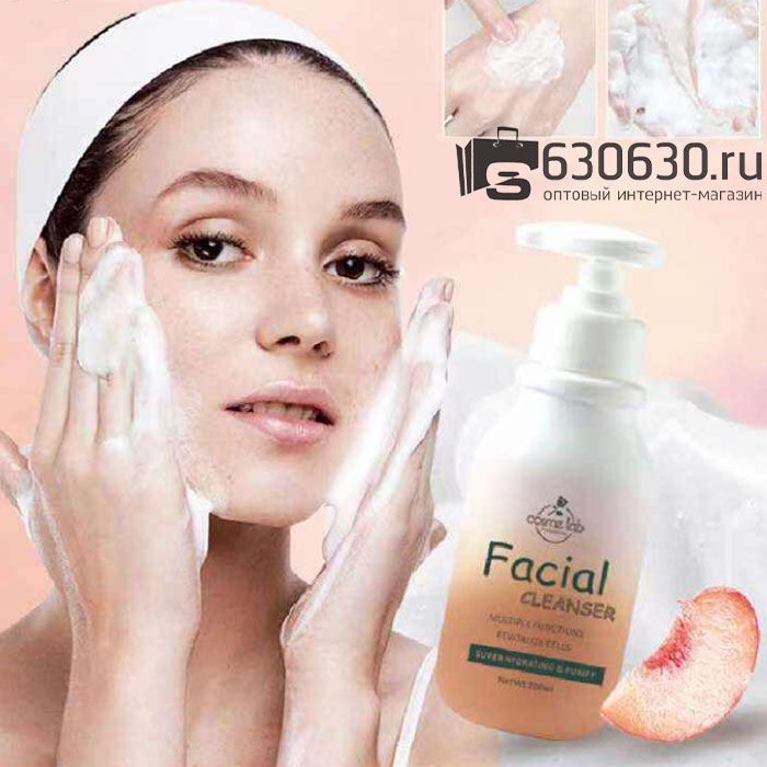 Пенка для лица с экстрактом персика Cosme Lab "Facial Cleanser"