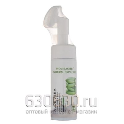 Мусс-пенка Mol'ibaobei "Aloe Vera Natural Skin Care" (со щеткой) 150 ml