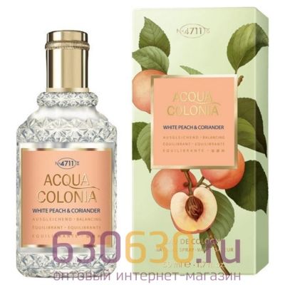 Евро 4711 ACQUA COLONIA "White Peach & Coriander" Eau De Cologne 50 ml