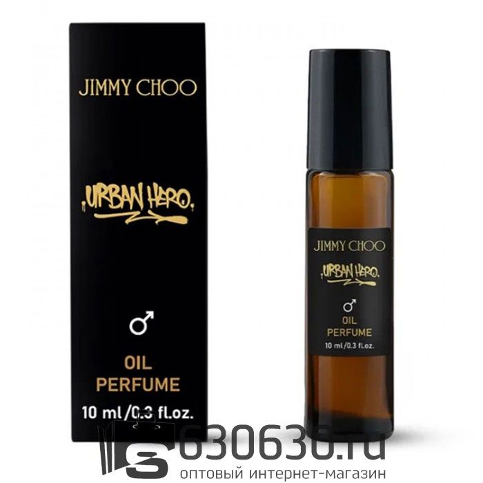 Масляные духи Jimmy Choo "Urban Hero Gold Edition" 10 ml