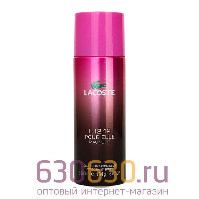 Парфюмированный Дезодорант Lacoste "L.12.12 Pour Elle Magnetic" 200 ml