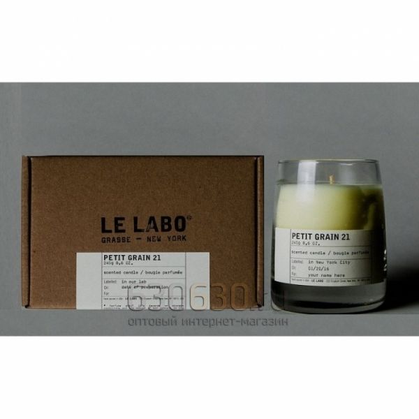 Ароматическая свеча для дома Le Labo "Petit Grain 21" 245 gr