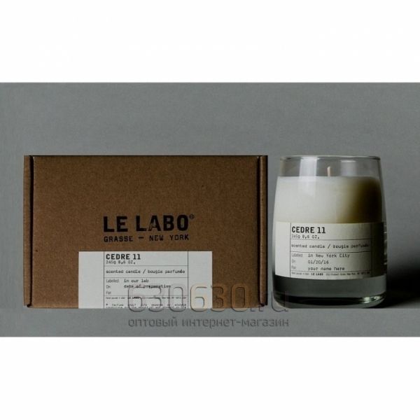 Ароматическая свеча для дома Le Labo " Cedre 11" 245 gr