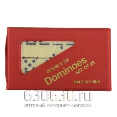 Домино DOMINOES DOUBLE SIX GAME SET 28