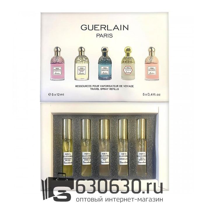 Парфюмерный набор Guerlain "Aqua Allegoria" 5 x 12 ml