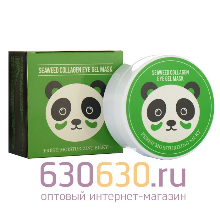 Гидрогелевые патчи Panda Seaweed Collagen Eye Gel Mask с экстрактом водорослей и коллагеном 60 шт