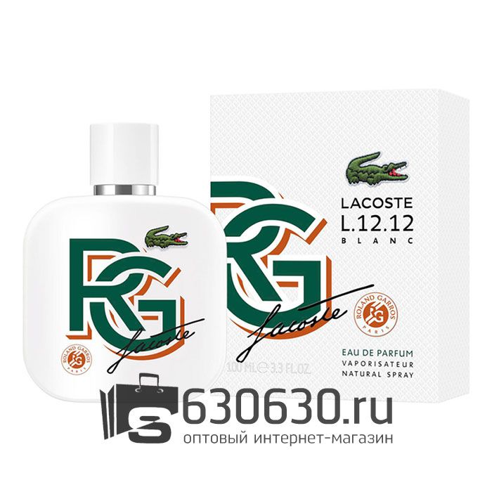 Акция! Lacoste "L.12.12 Blanc Roland Garros" 100 ml (Элитная)