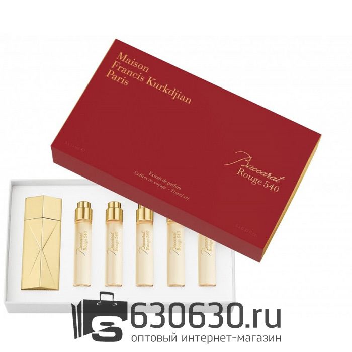 Парфюмерный набор Maison Francis Kurkdjian "Baccarat Rouge 540 Extrait" 5 x11 ml