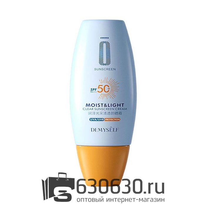 Солнцезащитный крем для лица Demyself "Moist&Light spf 50+" 30g