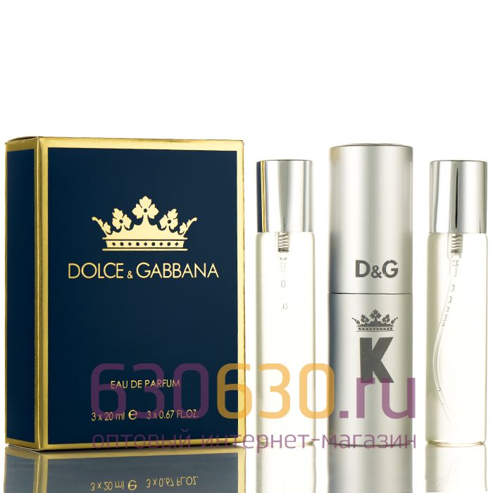 Dolce & Gabbana "King" 3 х 20 ml