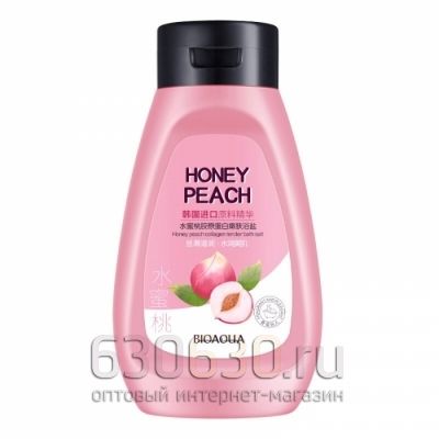 Соль для ванн Bioaqua Honey Peach Мед и Персик 430 gr