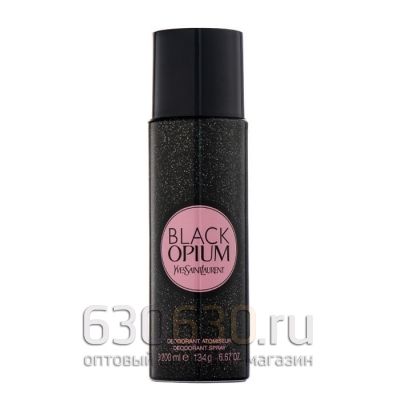 Парфюмированный Дезодорант YSL "Black Opium" 200 ml