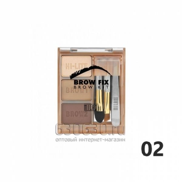 Milani Тени для бровей Brow Fix Brow Kit  Medium тон-01