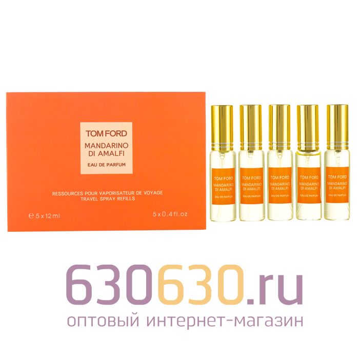 Парфюмерный набор Tom Ford "Mandarino Di Amalfi" 5 x 12 ml