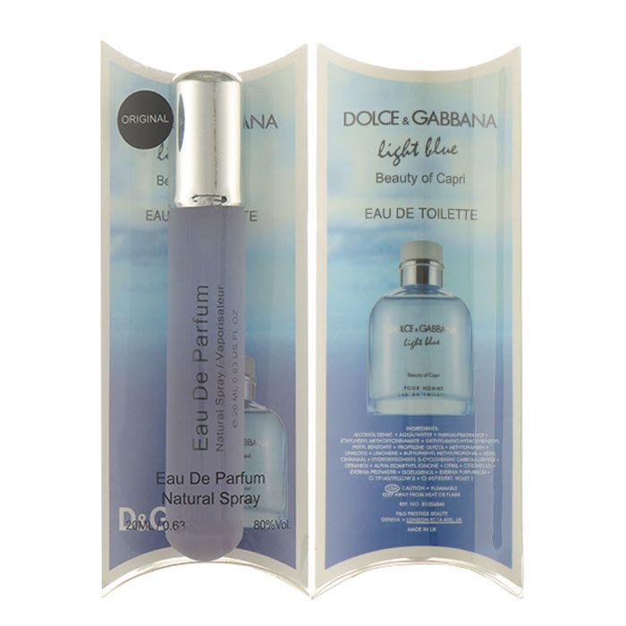 Dolce Gabbana "Light Blue Beauty of Capri" 20 ml