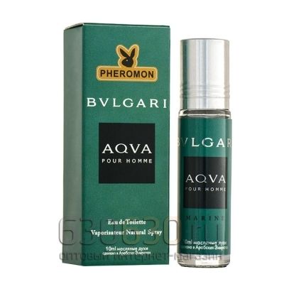 Масляные духи с феромонами Bvlgari ''Aqua Pour Homme Eau de Toilette'' 10 ml