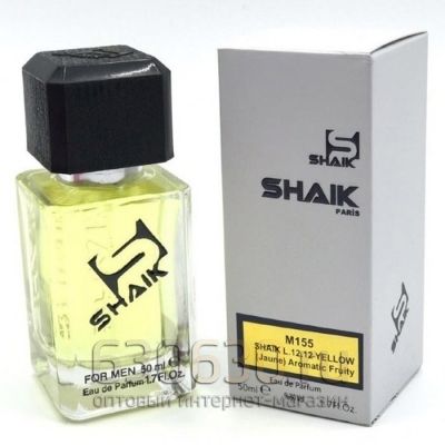 SHAIK №155 LACOSTE L 12 12 YELLOW JOUNE MEN 50 ml 