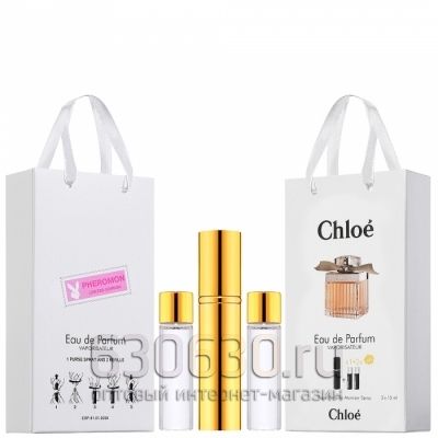 Travel Pheromon Chloe "Eua De Parfum" 3x15 ml