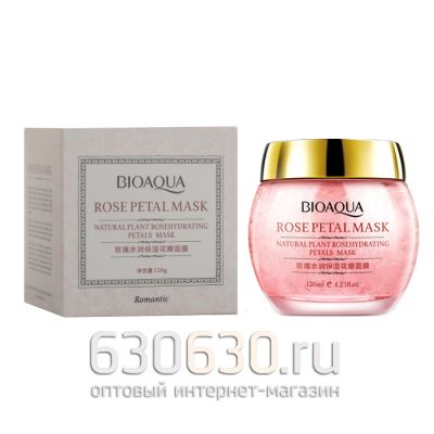 Bioaqua ночная маска с лепестками роз "Rose Petal Mask" 120g 