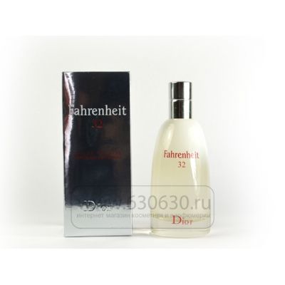 Christian Dior "Fahrenheit 32" 100 ml