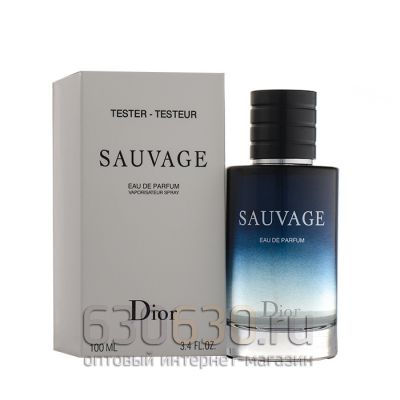 ТЕСТЕР Christian Dior "Sauvage Eau de Parfum" (ОАЭ) 100 ml