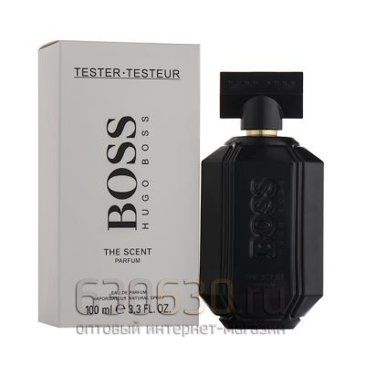 ТЕСТЕР Hugo Boss "The Scent Woman Eau de Parfum" Black (ОАЭ) 100 ml