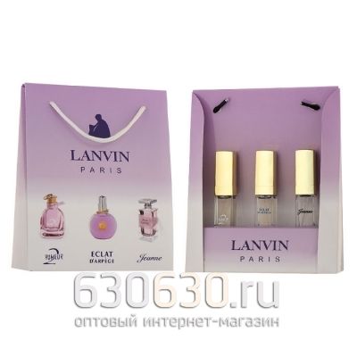 Женские Подарочный набор "Lanvin" 3 x 15 ml