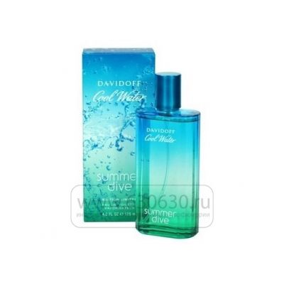 Davidoff "Cool Water Summer Dive Man" 125 ml