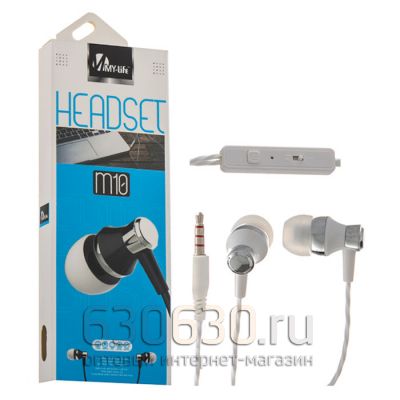 Наушники MY-Life "Headset M10"