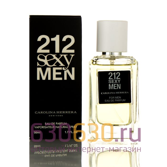 Мини-парфюм Carolina Herrera "212 SEXY MEN" 50 ml (Турция)