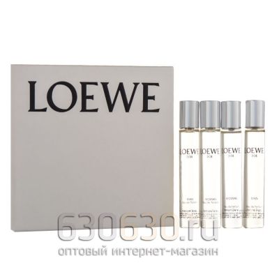 Подарочный набор LOEWE "001 Unisex"  4 x 15 ml  