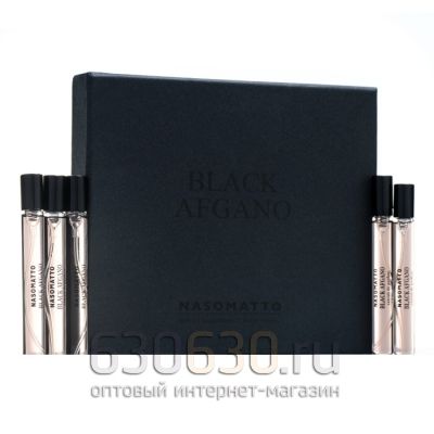 Подарочный набор Nasomatto "Black Afgano Extrait De Parfum" 5 x 7.5 ml