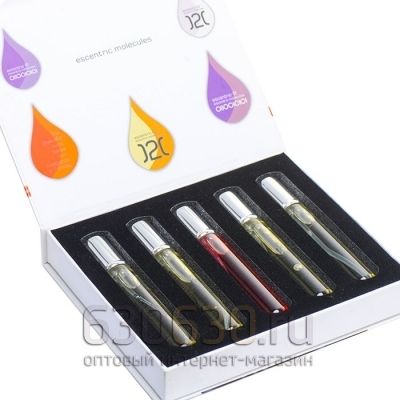 Подарочный набор унисекс "Escentric Molecules" NEW 5 x 20 ml