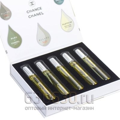 Мужской Подарочный набор "Chanel Chance" NEW 5 x 20 ml