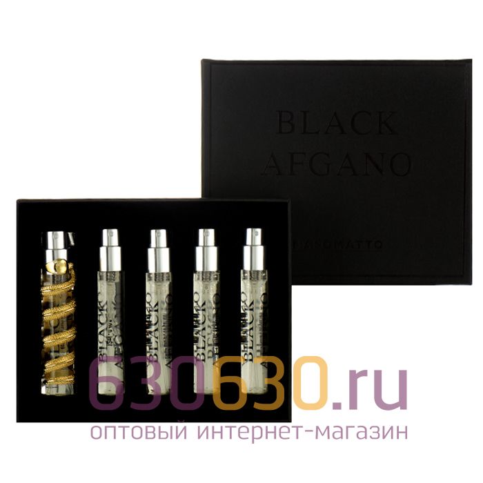 Парфюмерный набор Nasomatto "Black Afgano" 5*12 ml (Змея)